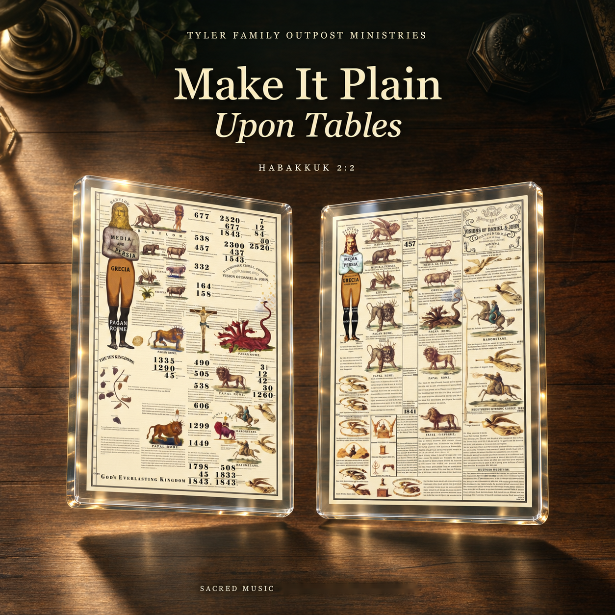 Make It Plain Upon Tables — locked approved cover