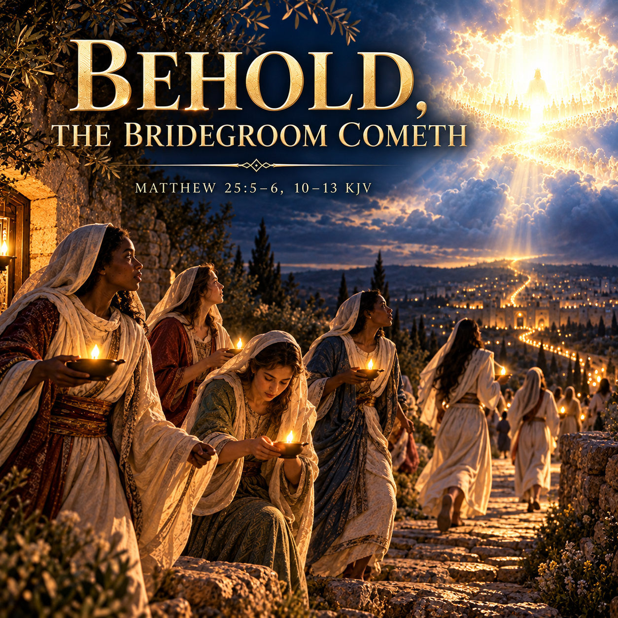 Behold, the Bridegroom Cometh — approved cover artwork