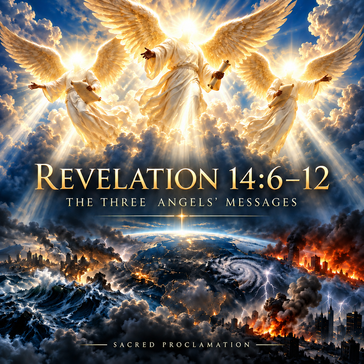 Revelation 14:6–12 — The Three Angels’ Messages — locked approved cover