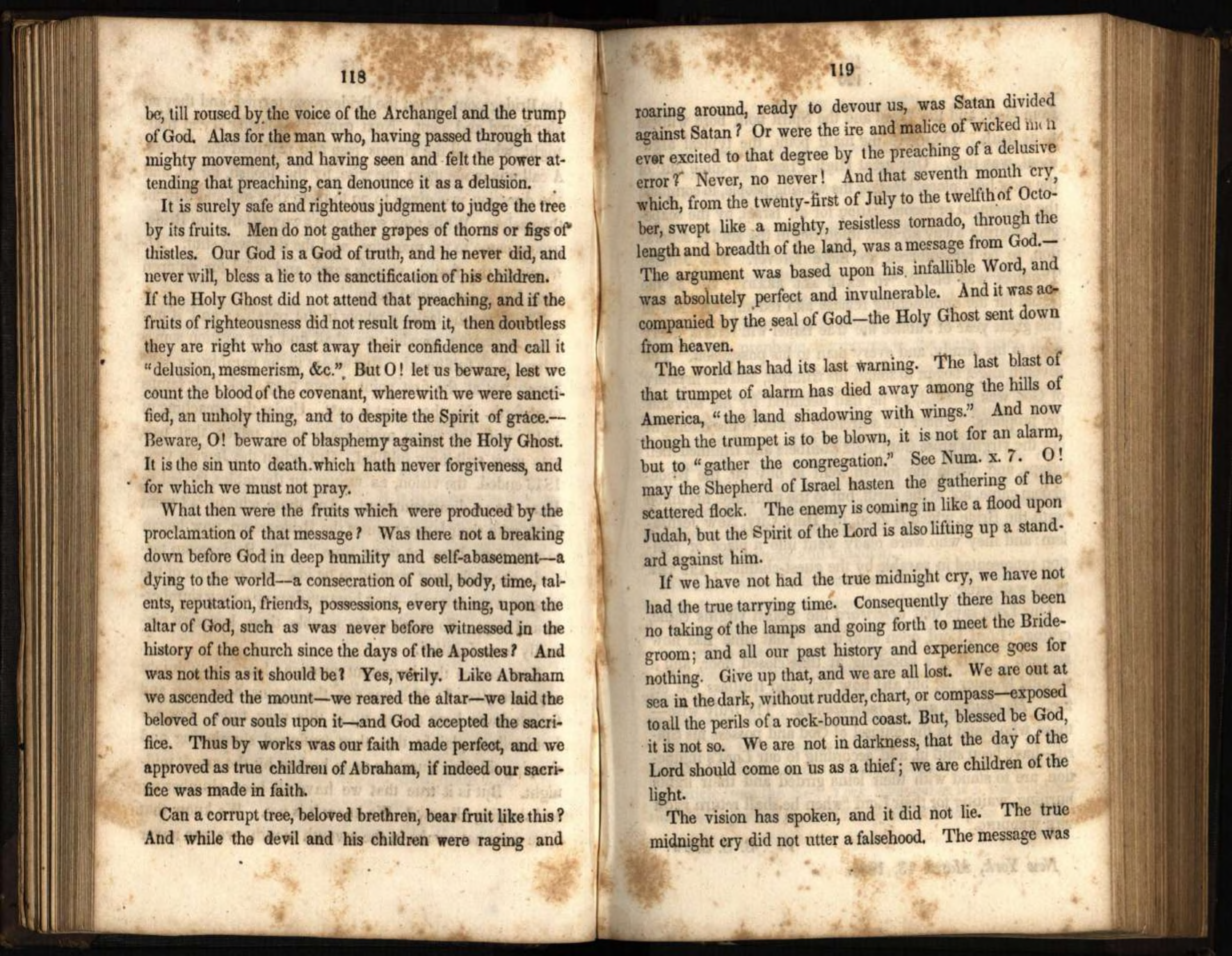 Original book scan, printed pages 118–119